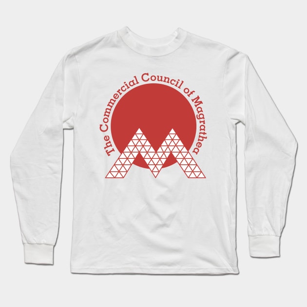 The Commercial Council of Magrathea Long Sleeve T-Shirt by Meta Cortex